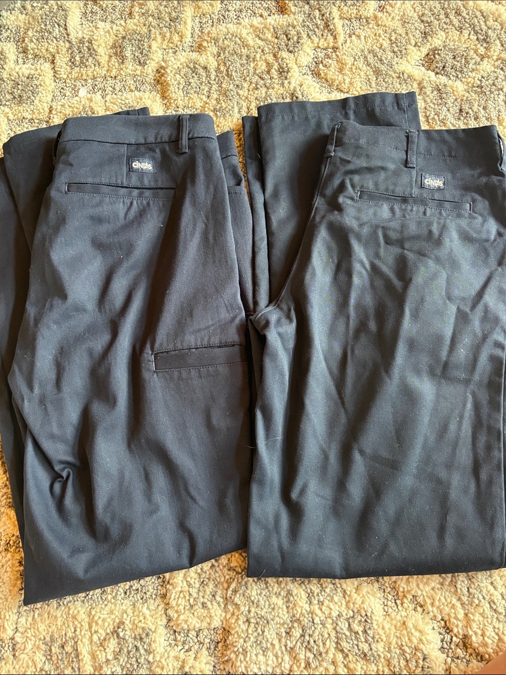 Cintas Straight-Leg Pants